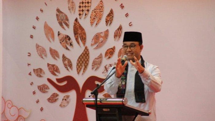 Bela Anies Baswedan yang Dikritik karena Banjir, Sekda DKI: Baru Start ‘Sempritnya’ Banyak Banget – Tribunnews.com