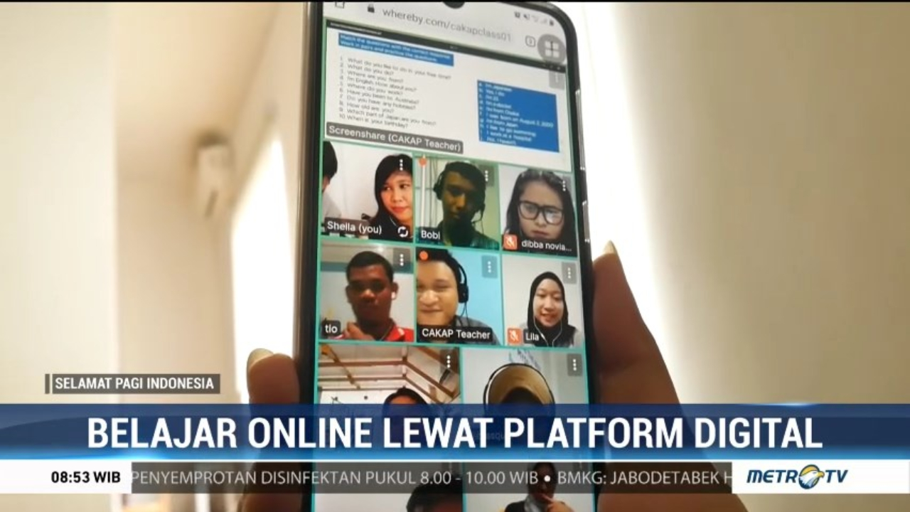 Belajar Online Lewat Platform Digital – http://www.metrotvnews.com/