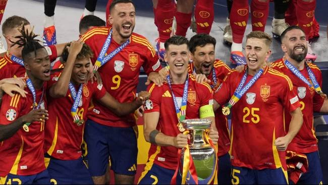 spanyol menang 2-1
