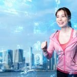 Health care technology concept. Sports tech.