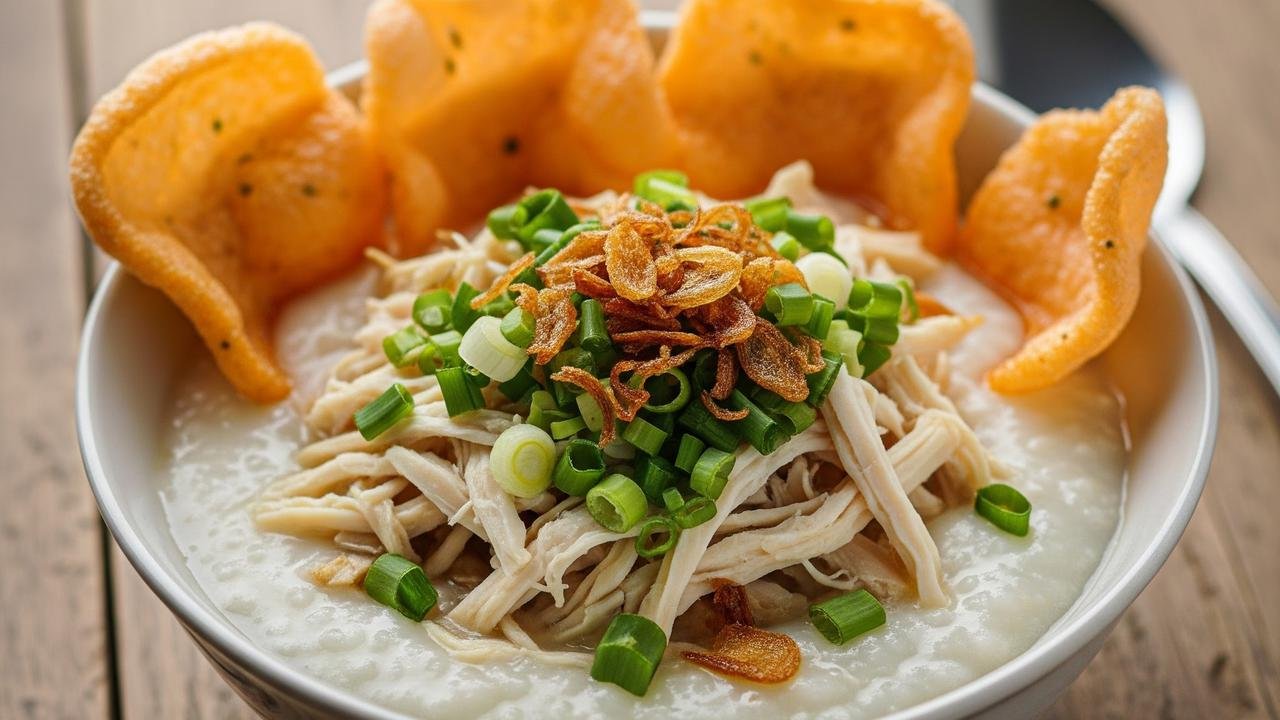 Resep Bubur Ayam Yang Gurih Dan Lembut, Cocok Buat Sarapan Di Rumah
